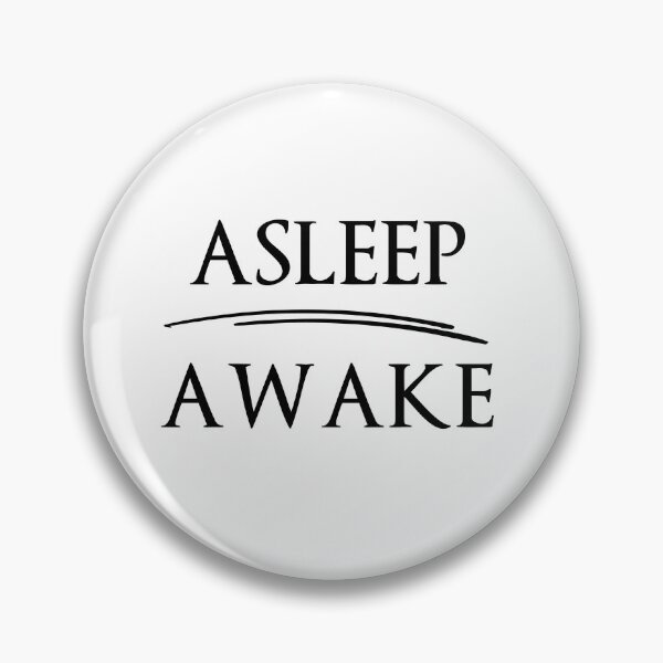Item preview, ASLEEP AWAKE The Art of Antonyms designed and sold by IssaraStudio.