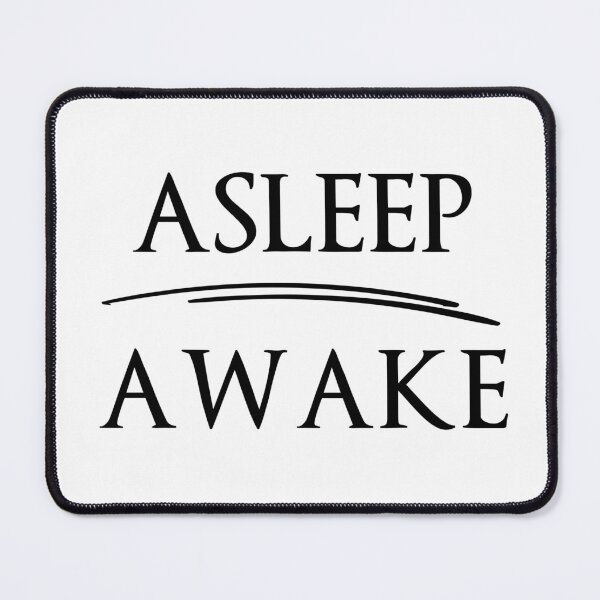 Item preview, ASLEEP AWAKE The Art of Antonyms designed and sold by IssaraStudio.