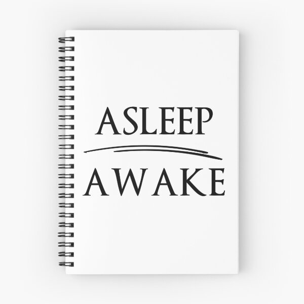 Item preview, ASLEEP AWAKE The Art of Antonyms designed and sold by IssaraStudio.