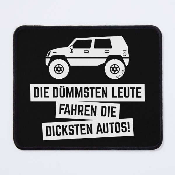 Item preview, The stupidest people drive the fattest cars! (white) designed and sold by Roderix.