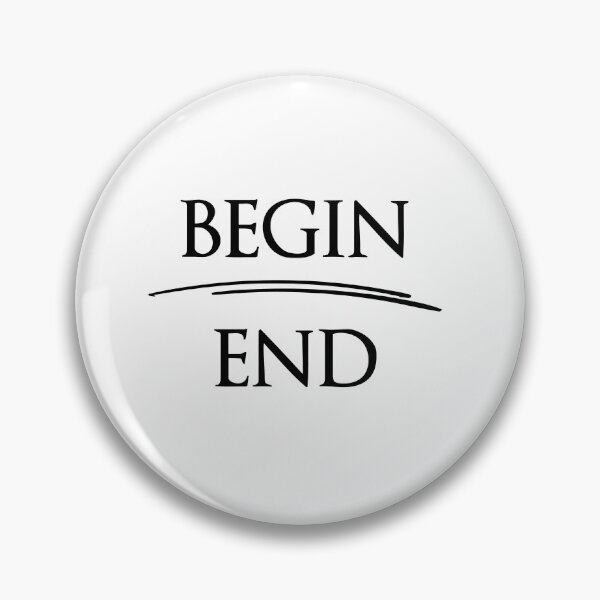 Item preview, BEGIN END The Art of Antonyms designed and sold by IssaraStudio.