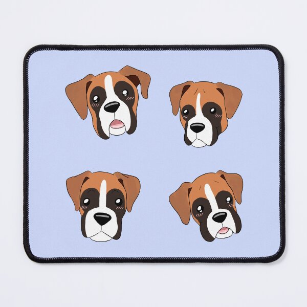 Item preview, Cute boxer dog face pack designed and sold by Yaragold.