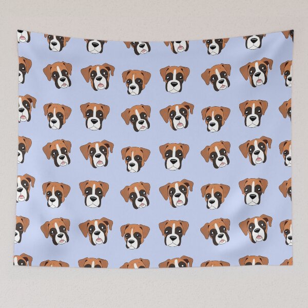 Item preview, Cute boxer dog face pack  designed and sold by Yaragold.