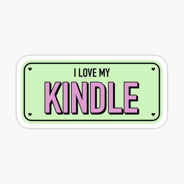 Bright Kindle Sticker Pack Kindle Stickers Aesthetic 