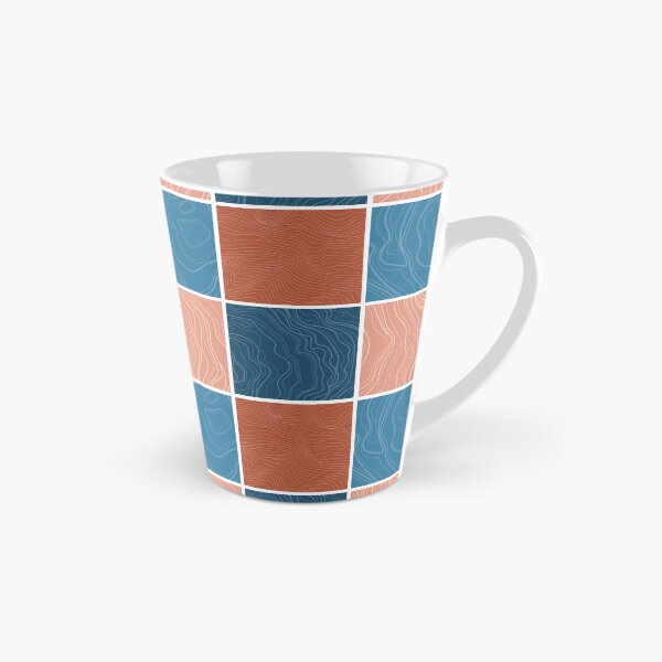 Item preview, Contour repeating abstract pattern designed and sold by ModernAndFunky.