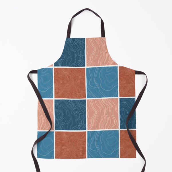 Item preview, Contour repeating abstract pattern designed and sold by ModernAndFunky.
