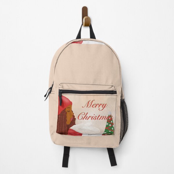 Item preview, Merry Christmas in the Snow - African American Girl designed and sold by Cecetyshay.