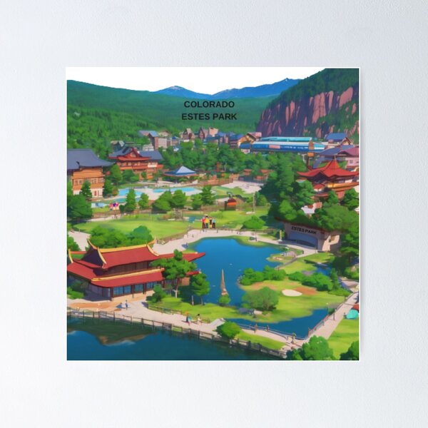 Item preview, ESTES PARK COLORADA designed and sold by EVRENSEL.