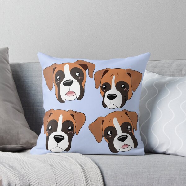 Item preview, Cute boxer dog face pattern  designed and sold by Yaragold.
