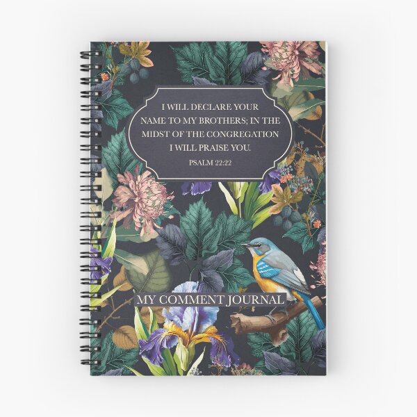 Item preview, Psalm 22:22 (My Comment Journal) Design 2 designed and sold by Paper Bee Gift Shop.