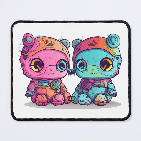 Item preview, Cyberpunk Animatronics Twins designed and sold by Anima-aesthetic.