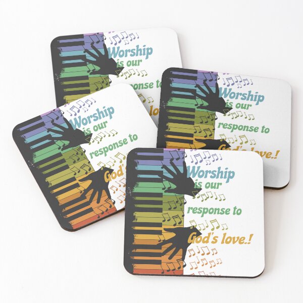 Item preview, Worship is our response to God's love :Groovy Worship Leader designed and sold by JazzyCrafting.