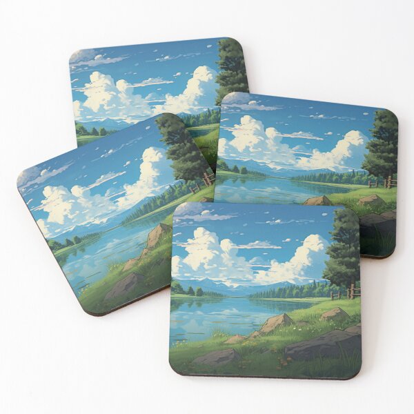 Item preview, Peaceful summer day by the river designed and sold by NikasIsland.