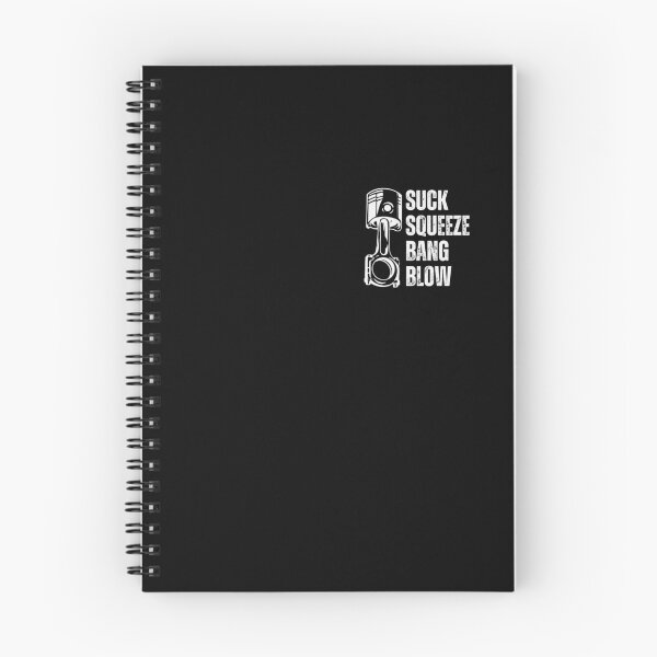 Item preview, Suck Squeeze Bang Blow Car Piston - Engine Harmony - The Four-Stroke Anthem designed and sold by 365CarMods Official.