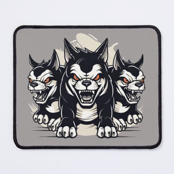 Item preview, Three Angry Cerberus dogs designed and sold by TheRightHonMP.