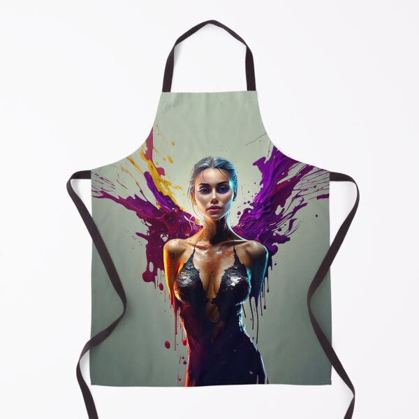 Item preview, Digital Artwork Dark Angel With Purple Wings designed and sold by ManuelAndreas.