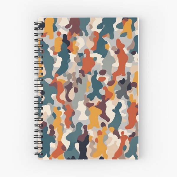 Item preview, a group of people running in a camouflage pattern designed and sold by Enga6.