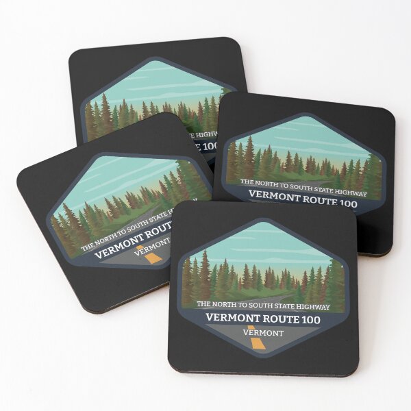 Item preview, Vermont Route 100 designed and sold by AestheticColor.
