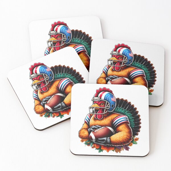 Item preview, Thanksgiving Football Turkey designed and sold by GalaxyGraffiti.