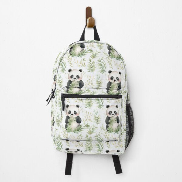 Item preview, Panda Pals: Whimsical Watercolor Patterns with Playful Panda Companions designed and sold by qoodesignstudio.