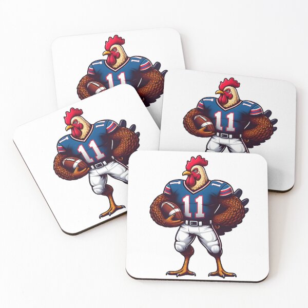 Item preview, Thanksgiving Football Turkey designed and sold by GalaxyGraffiti.