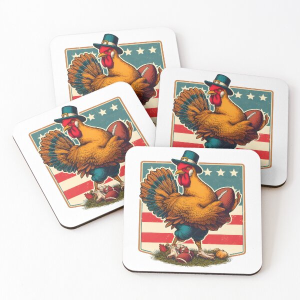 Item preview, Thanksgiving Football Turkey designed and sold by GalaxyGraffiti.