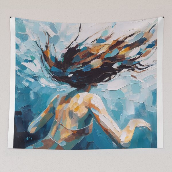 Item preview, Swimming Up designed and sold by Visual Nomad Club.