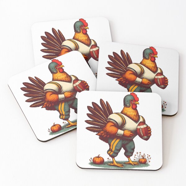 Item preview, Thanksgiving Football Turkey designed and sold by GalaxyGraffiti.