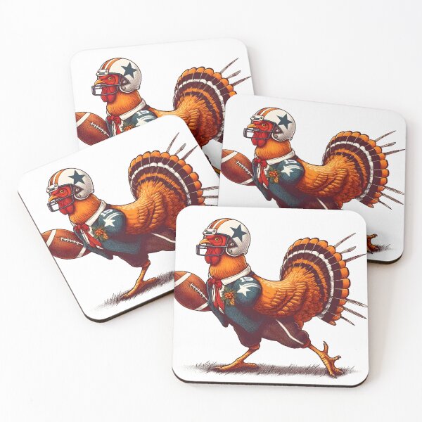 Item preview, Thanksgiving Football Turkey designed and sold by GalaxyGraffiti.