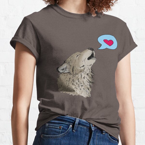 Wolfy Love Classic T-Shirt