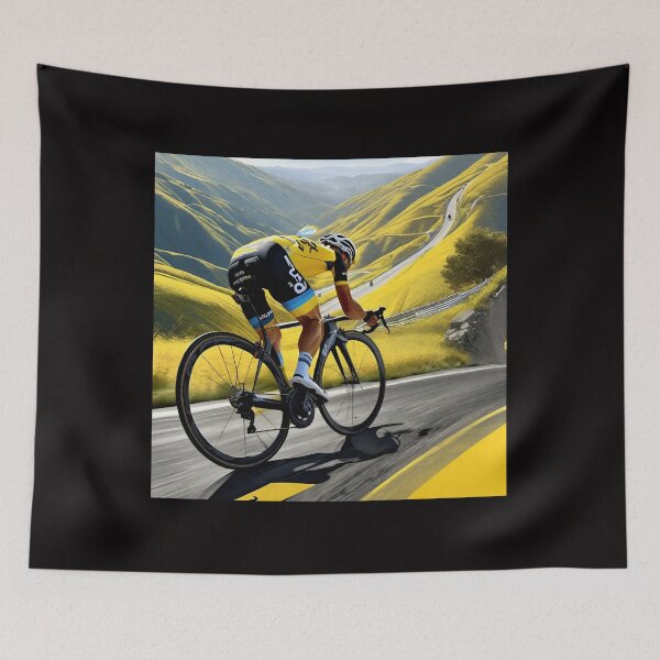 Item preview, Dreamland Descent: Yellow Jersey Cascade designed and sold by MarcoSc11.