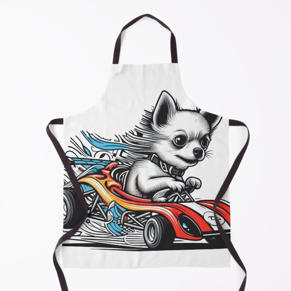 Item preview, Chihuahua's Tiny Race Car Rally designed and sold by Wonderall.