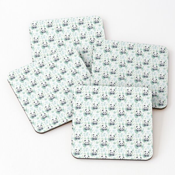 Item preview, Panda Love: Adorable Watercolor Patterns Celebrating the Beloved Pandas designed and sold by qoodesignstudio.
