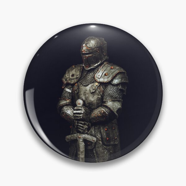 Item preview, Statue of medieval knight in metal armor designed and sold by stevanovicigor.