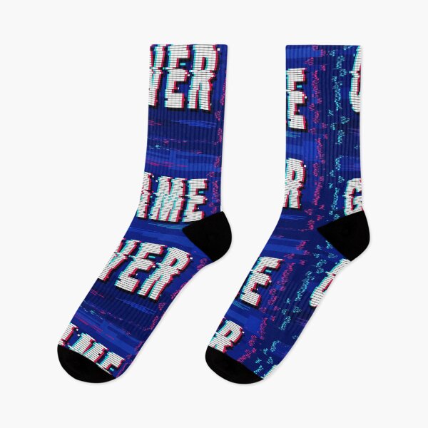 Item preview, Game Over Glitch Text Distorted designed and sold by BluedarkArt.