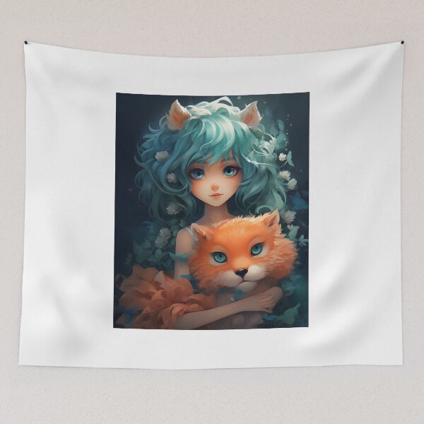 Item preview, Whimsical Anime Lemming designed and sold by Shirtastically.