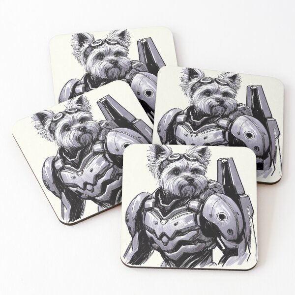 Item preview, Yorkshire Terrier Eva Space Pilot - Artbook Paint designed and sold by DigitalMarble.