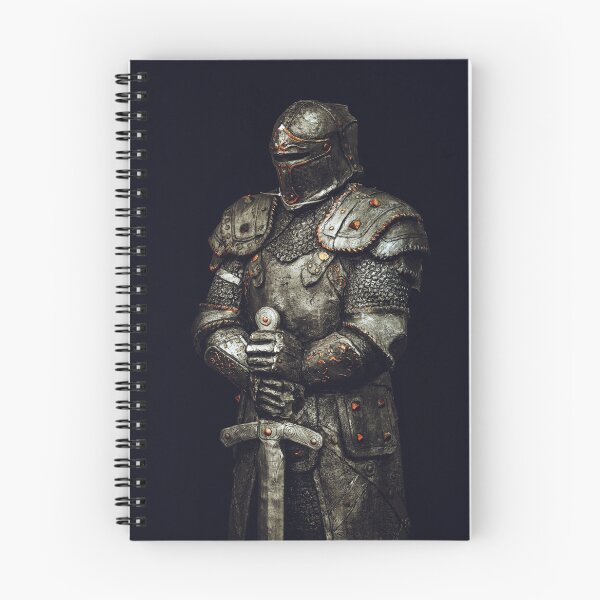 Item preview, Statue of medieval knight in metal armor designed and sold by stevanovicigor.