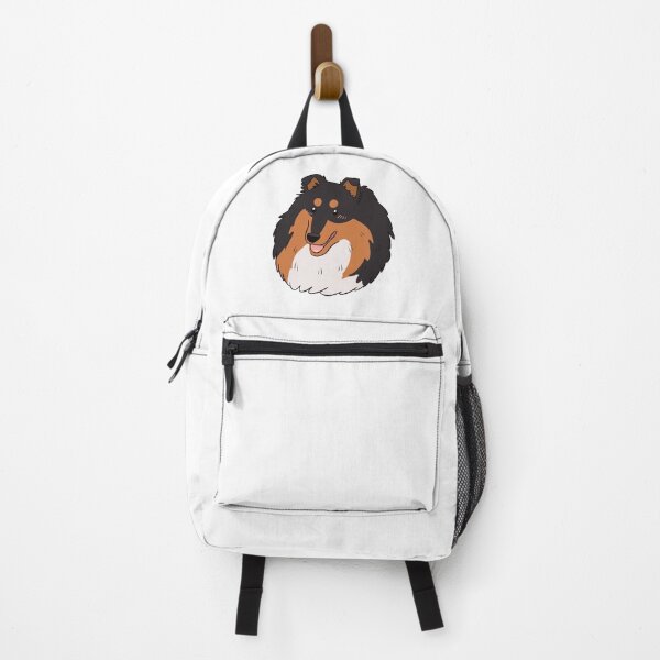 Item preview, Cute cartoon rough collie dog face designed and sold by Yaragold.
