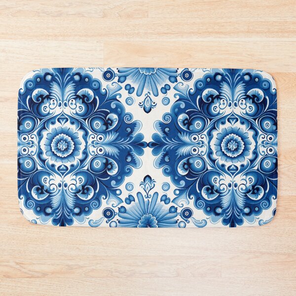 Item preview, Gzhel of Russia Pattern designed and sold by Ellimade.