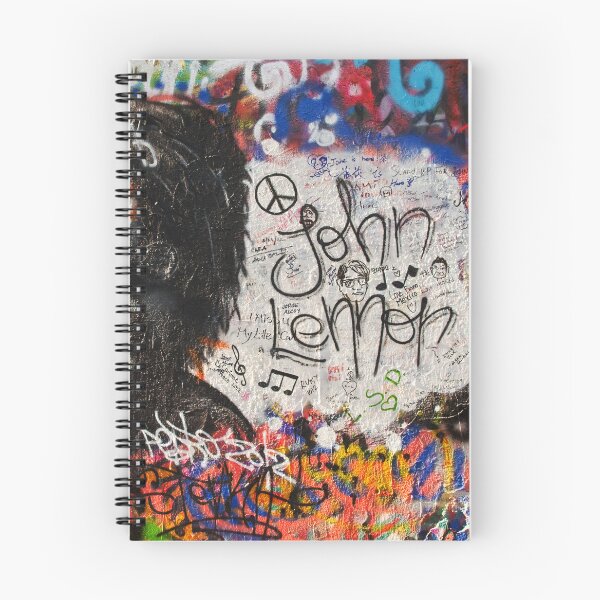Item preview, John Lennon graffiti wall in Prague designed and sold by stevanovicigor.