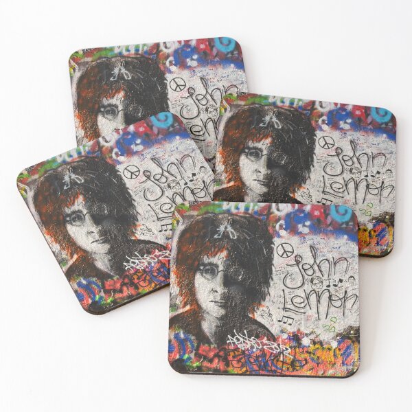 Item preview, John Lennon graffiti wall in Prague designed and sold by stevanovicigor.