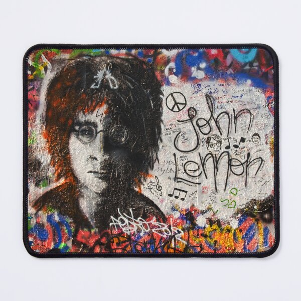 Item preview, John Lennon graffiti wall in Prague designed and sold by stevanovicigor.