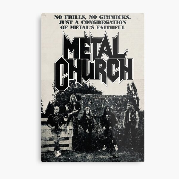Item preview, Metal Church designed and sold by raliya.