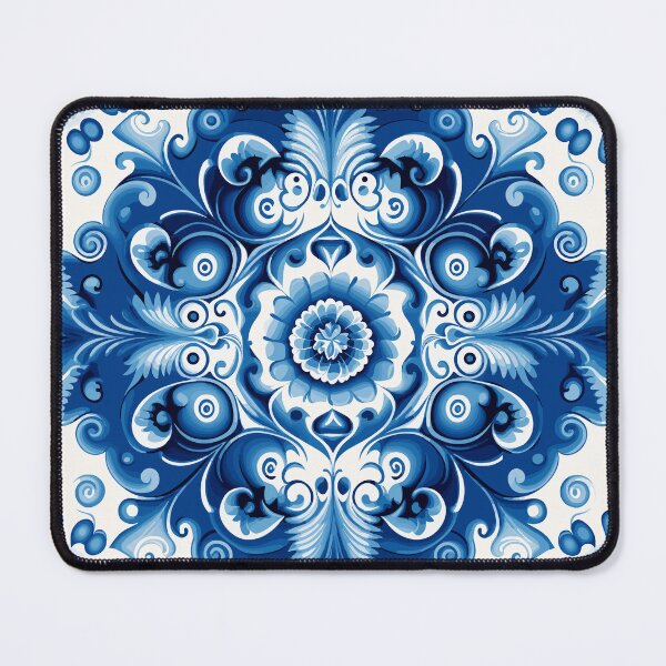 Item preview, Gzhel of Russia Pattern designed and sold by Ellimade.