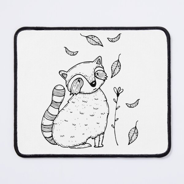 Item preview, Raccoon Illustration designed and sold by MPAUSHOP.