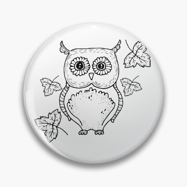 Artikelvorschau, Owl Illustration entworfen und verkauft von MPAUSHOP.