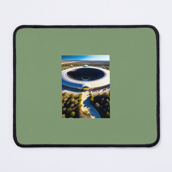 Item preview, Futuristic Elegance: Apple Park Spaceship Headquarters designed and sold by Chukszy1.