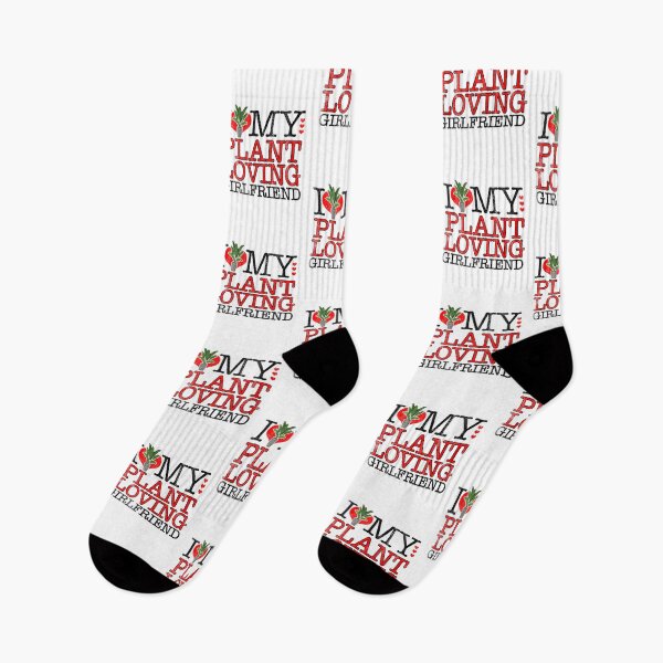 Item preview, I Love My Plant Loving Girlfriend I Heart My GF Valentines Day Couples Gift designed and sold by shoptshirtswag.