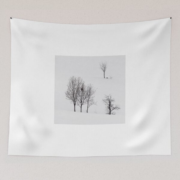 Item preview, Trees on snow covered hills in winter designed and sold by stevanovicigor.